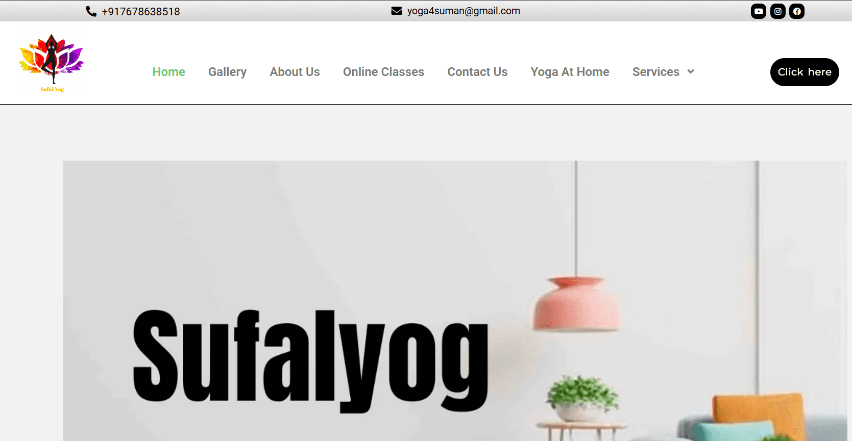 Sufal Yog Website